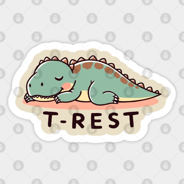 T-rest Sticker by FanFreak